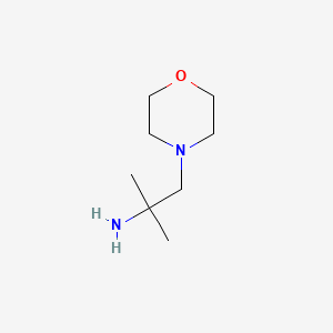 2-Methyl-1-morpholinopropan-2-amine