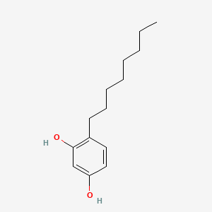 molecular formula C14H22O2 B1295635 4-Octylresorcinol CAS No. 6565-70-4