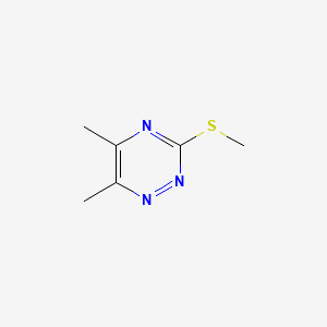 5,6-Dimethyl-3-(methylthio)-1,2,4-triazine