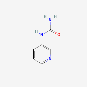molecular formula C6H7N3O B1295645 Urea, N-3-pyridinyl- CAS No. 13114-65-3