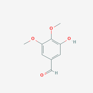 molecular formula C9H10O4 B129565 3,4-Dimethoxy-5-hydroxybenzaldehyde CAS No. 29865-90-5