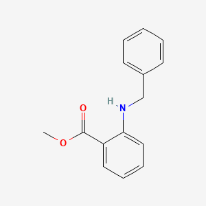 molecular formula C15H15NO2 B1295671 Methyl 2-(benzylamino)benzoate CAS No. 55369-69-2