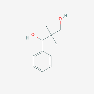 molecular formula C11H16O2 B1295672 2,2-Dimethyl-1-phenylpropane-1,3-diol CAS No. 33950-46-8