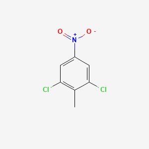 molecular formula C7H5Cl2NO2 B1295675 1,3-Dichloro-2-methyl-5-nitrobenzene CAS No. 7149-69-1