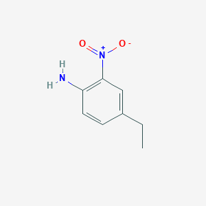 molecular formula C8H10N2O2 B1295676 4-Ethyl-2-nitroaniline CAS No. 3663-35-2