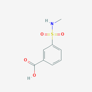 molecular formula C8H9NO4S B1295684 3-Methylsulfamoyl-benzoic acid CAS No. 35623-11-1