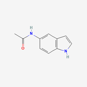 molecular formula C10H10N2O B1295686 n-(1h-Indol-5-yl)acetamide CAS No. 7145-71-3