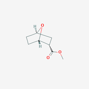 molecular formula C8H12O3 B12956870 Endo-methyl 7-oxabicyclo[2.2.1]heptane-2-carboxylate 
