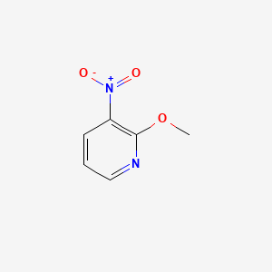 molecular formula C6H6N2O3 B1295690 2-Methoxy-3-nitropyridine CAS No. 20265-35-4