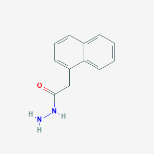 molecular formula C12H12N2O B1295692 1-Naphthaleneacethydrazide CAS No. 34800-90-3