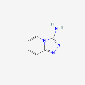molecular formula C6H6N4 B1295693 [1,2,4]Triazolo[4,3-a]pyridin-3-amine CAS No. 767-62-4