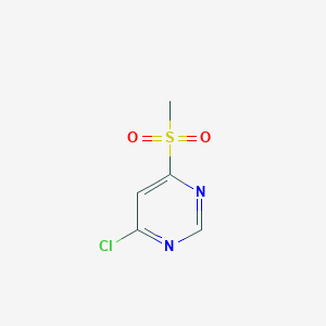 molecular formula C5H5ClN2O2S B1295704 4-Chloro-6-(methylsulfonyl)pyrimidine CAS No. 89283-46-5