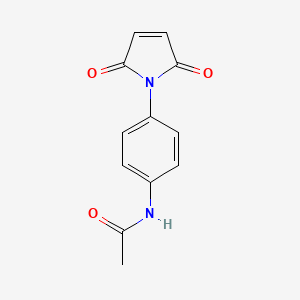 N-[4-(2,5-dioxo-2,5-dihydro-1H-pyrrol-1-yl)phenyl]acetamide