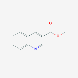 molecular formula C11H9NO2 B1295722 喹啉-3-甲酸甲酯 CAS No. 53951-84-1