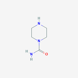 molecular formula C5H11N3O B1295725 Piperazine-1-carboxamide CAS No. 5623-95-0