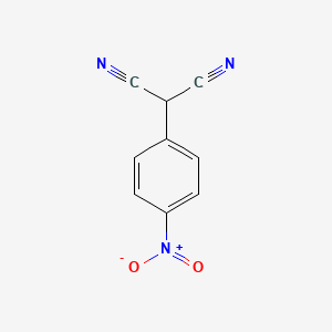 molecular formula C9H5N3O2 B1295726 2-(4-Nitrophenyl)malononitrile CAS No. 7077-65-8