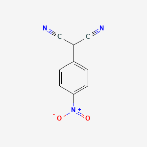 molecular formula C9H5N3O2 B1295726 4-(Dicyanomethyl)nitrobenzene CAS No. 7077-65-8
