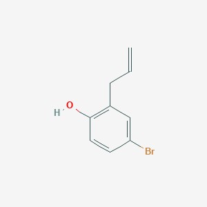 molecular formula C9H9BrO B1295730 2-Allyl-4-bromophenol CAS No. 13997-74-5