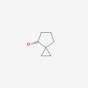 molecular formula C7H10O B1295733 Spiro[2.4]heptan-4-one CAS No. 5771-32-4
