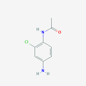 molecular formula C8H9ClN2O B1295738 N-(4-amino-2-chlorophenyl)acetamide CAS No. 57556-49-7