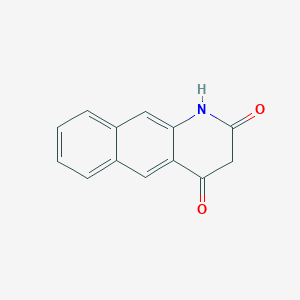 molecular formula C13H9NO2 B12957385 Benzo[g]quinoline-2,4(1H,3H)-dione 