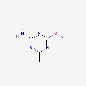 4-Methoxy-N,6-dimethyl-1,3,5-triazin-2-amine