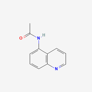 N-(quinolin-5-yl)acetamide