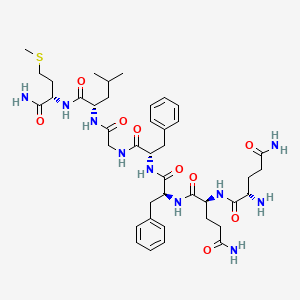 molecular formula C41H60N10O9S B1295751 Substance P (5-11) CAS No. 51165-09-4