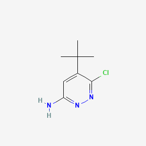 5-(TERT-BUTYL)-6-CHLOROPYRIDAZIN-3-AMINE
