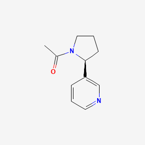 molecular formula C11H14N2O B1295758 (S)-1-Acetyl-2-(3-pyridinyl)pyrrolidine CAS No. 5979-94-2