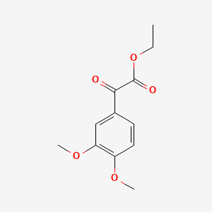 molecular formula C12H14O5 B1295773 Ethyl 3,4-dimethoxyphenylglyoxylate CAS No. 40233-98-5