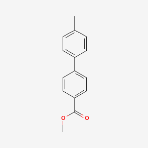 molecular formula C15H14O2 B1295776 [1,1'-Biphenyl]-4-carboxylic acid, 4'-methyl-, methyl ester CAS No. 49742-56-5