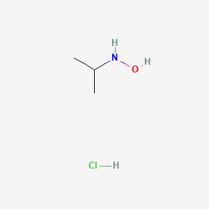 molecular formula C3H10ClNO B1295778 N-Isopropylhydroxylamine hydrochloride CAS No. 50632-53-6