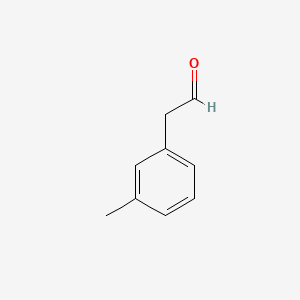 molecular formula C9H10O B1295784 Benzeneacetaldehyde, 3-methyl- CAS No. 72927-80-1