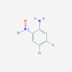 molecular formula C6H4BrFN2O2 B129579 4-Bromo-5-fluoro-2-nitroaniline CAS No. 153505-36-3