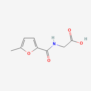 molecular formula C8H9NO4 B1295792 [(5-Methyl-furan-2-carbonyl)-amino]-acetic acid CAS No. 97207-45-9