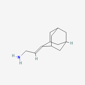 molecular formula C12H19N B1295800 2-(2-Adamantylidene)ethanamine CAS No. 59807-54-4