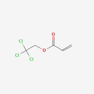 molecular formula C5H5Cl3O2 B1295804 2,2,2-三氯乙基丙烯酸酯 CAS No. 44925-09-9