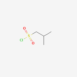 molecular formula C4H9ClO2S B1295809 2-甲基丙烷-1-磺酰氯 CAS No. 35432-36-1