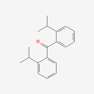 molecular formula C19H22O B12958090 Bis(2-isopropylphenyl)methanone CAS No. 22679-50-1
