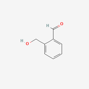 molecular formula C8H8O2 B1295816 2-(Hydroxymethyl)benzaldehyde CAS No. 106799-57-9