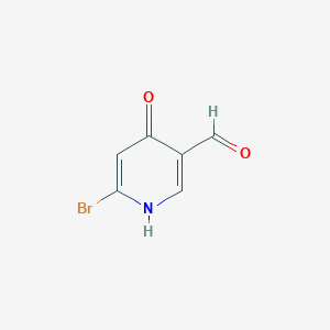 molecular formula C6H4BrNO2 B12958179 6-Bromo-4-hydroxynicotinaldehyde CAS No. 1260665-55-1
