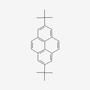 molecular formula C24H26 B1295820 2,7-Di-tert-butylpyrene CAS No. 24300-91-2