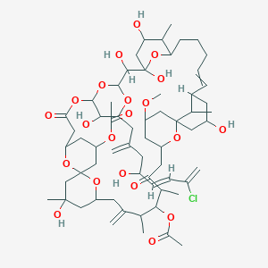 molecular formula C63H95ClO21 B129583 Altohyrtin A CAS No. 148179-94-6