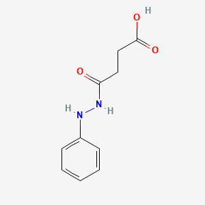 4-Oxo-4-(2-phenylhydrazino)butanoic acid