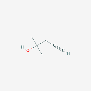 molecular formula C6H10O B1295849 2-Methylpent-4-yn-2-ol CAS No. 590-37-4