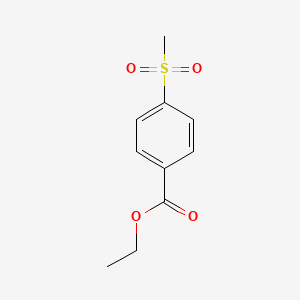 molecular formula C10H12O4S B1295854 4-(甲磺酰基)苯甲酸乙酯 CAS No. 6274-54-0