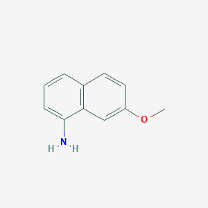 molecular formula C11H11NO B1295855 7-甲氧基萘-1-胺 CAS No. 5302-79-4