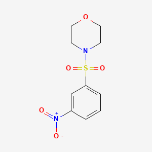 molecular formula C10H12N2O5S B1295862 4-(3-Nitrophenylsulfonyl)morpholine CAS No. 91619-33-9