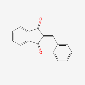 molecular formula C16H10O2 B1295867 2-苄叉-1H-茚-1,3(2H)-二酮 CAS No. 5381-33-9